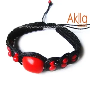 Huayruro bracelet handmade in Peru for wholesale and retail stores