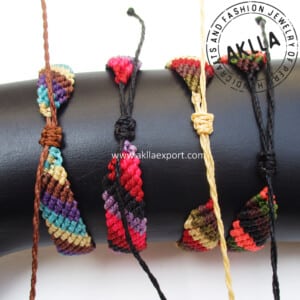 Wholesale Handmade Bracelets. Macrame bracelets
