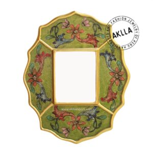 Mirrors from Peru beautifully hand painted.