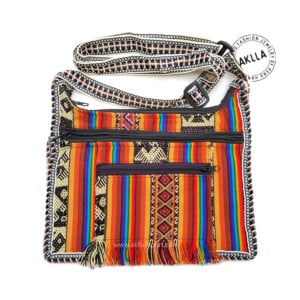 handbag inka fabric peruvian ethnic style fashion aklla