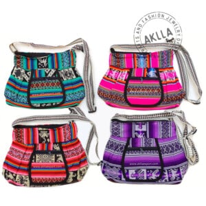 Peruvian Handmade Fabric Bags great colors