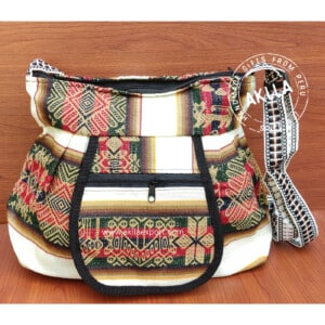 Peruvian Handmade Fabric Bags with Outer Pocket