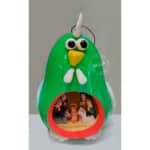 Chicken Gourds Christmas Ornament with a Nativity Scene Inside