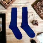 Alpaca socks made in Peru, 12-inch height, warm and soft wool blend for women and men, available wholesale.