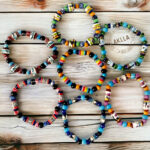 Ceramic Bracelets. Ceramic Beads Bracelets from Peru.