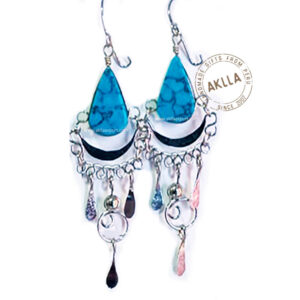 Earrings with Natural Stones. Beautiful earrings from Peru