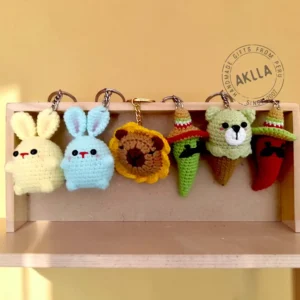 cute amigurumi keychains handmade peru crochet animal designs wholesale