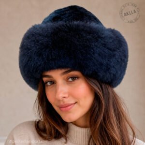 Wholesale Alpaca Hat Made from 100% Baby Alpaca Fur in Black