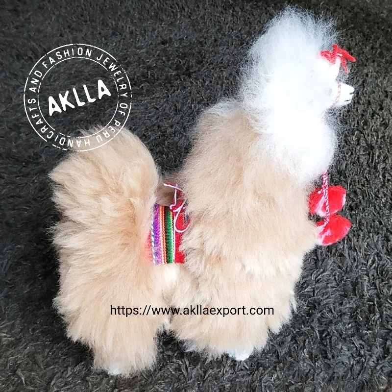 Handmade Alpaca Plush Toy from Peru - AKLLA EXPORT Alpaca plush