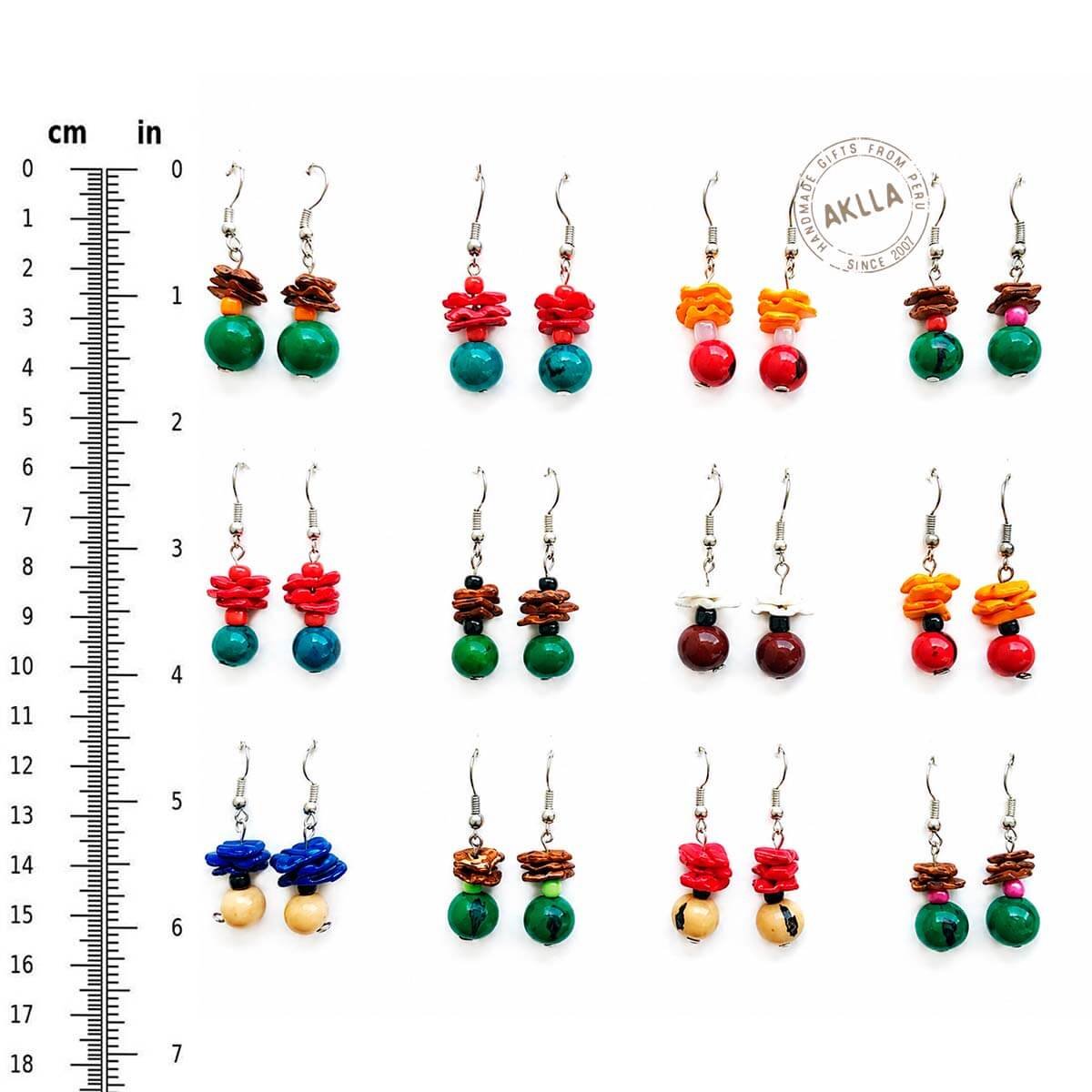 Organic Seed Earrings Wholesale Clearance Deal - AKLLA EXPORT wholesale clearance deal