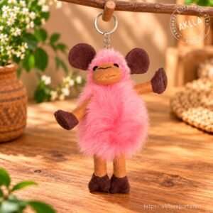 sheep keychain