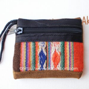 lined change purse of traditional blanket 3