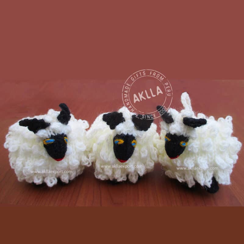 PRICE REDUCET!!! Hand-Woven and Embroidered Sheep
