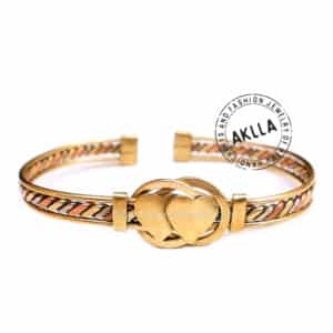 peruvian bracelets handmade handicrafts heart free shipping ethnic metal bangles natural copper bronze
