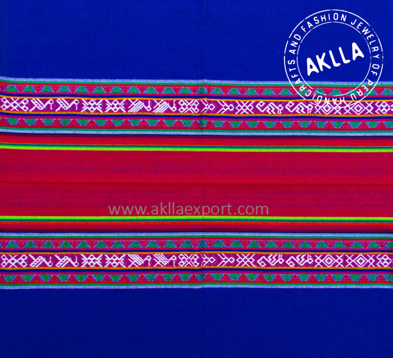 Peruvian Andean Aguayo Arequipa Ethnic Fabric 1.20 m. x 1.10 m.