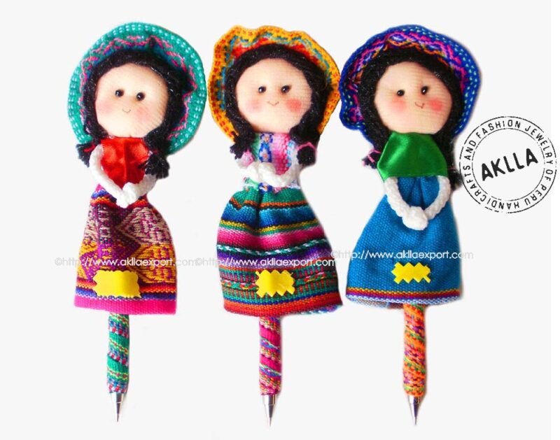 Big Pen Dolls of Aguayo Fabric